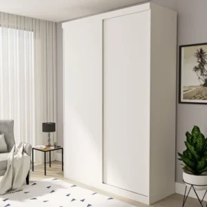 Guarda Roupa Solteiro Premium Salvador 138cm 2 Portas 2 Gavetas
