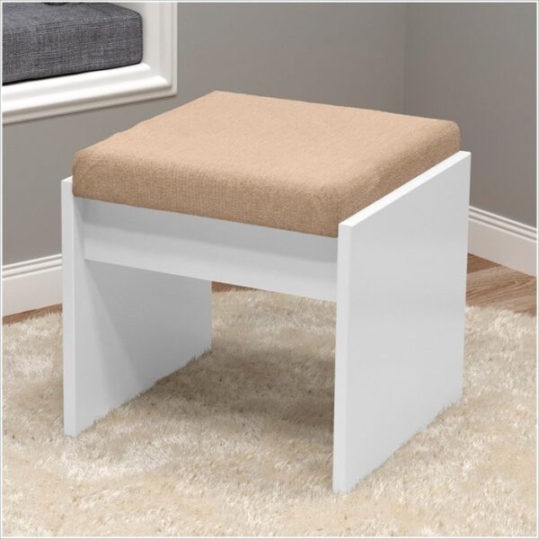 Penteadeira Camarim Eloá com Gavetas, Mesa de Maquiagem, Espelho com Luz e Banqueta - Image 5